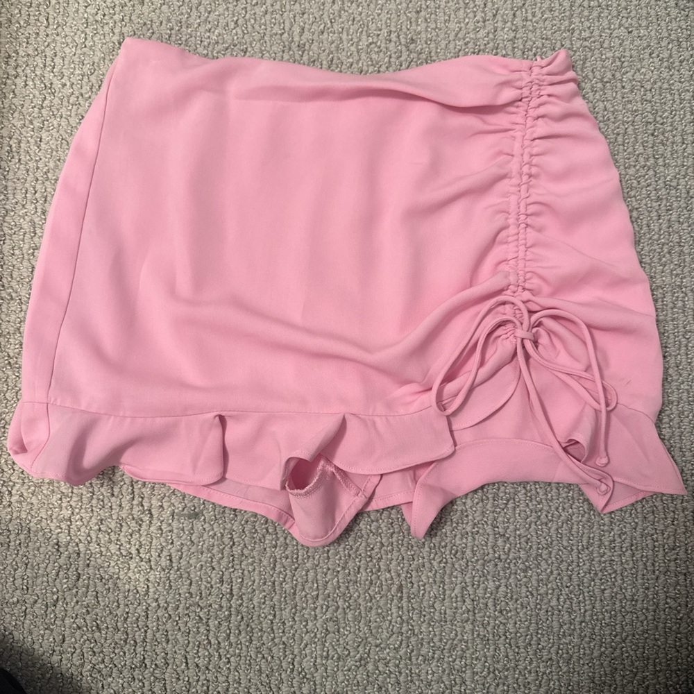 American Threads Pink Mini Skirt